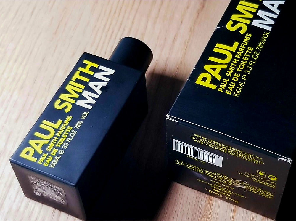 Paul Smith Man for men EDT Spray 100 ml 3.4 oz OR 50 ml 1.7 oz, Rare, Vintage, Sealed