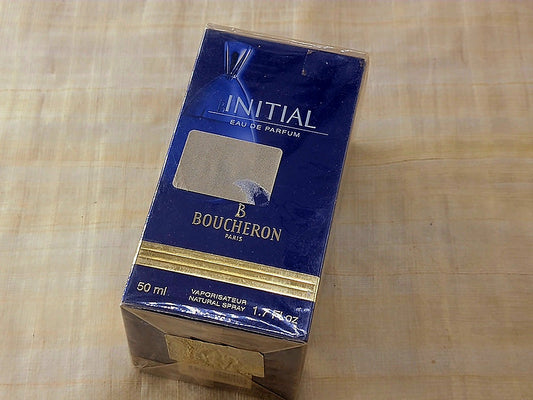 Initial Boucheron for women EDP Spray 50 ml 1.7 oz OR 30 ml 1 oz, Vintage, Rare, Sealed
