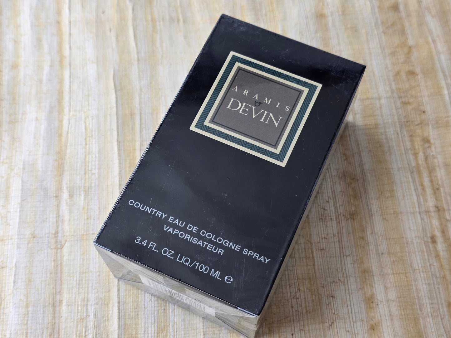 Aramis Devin Aramis for men Country Eau De Cologne Spray 100 ml 3.4 oz, Vintage, Rare, Sealed