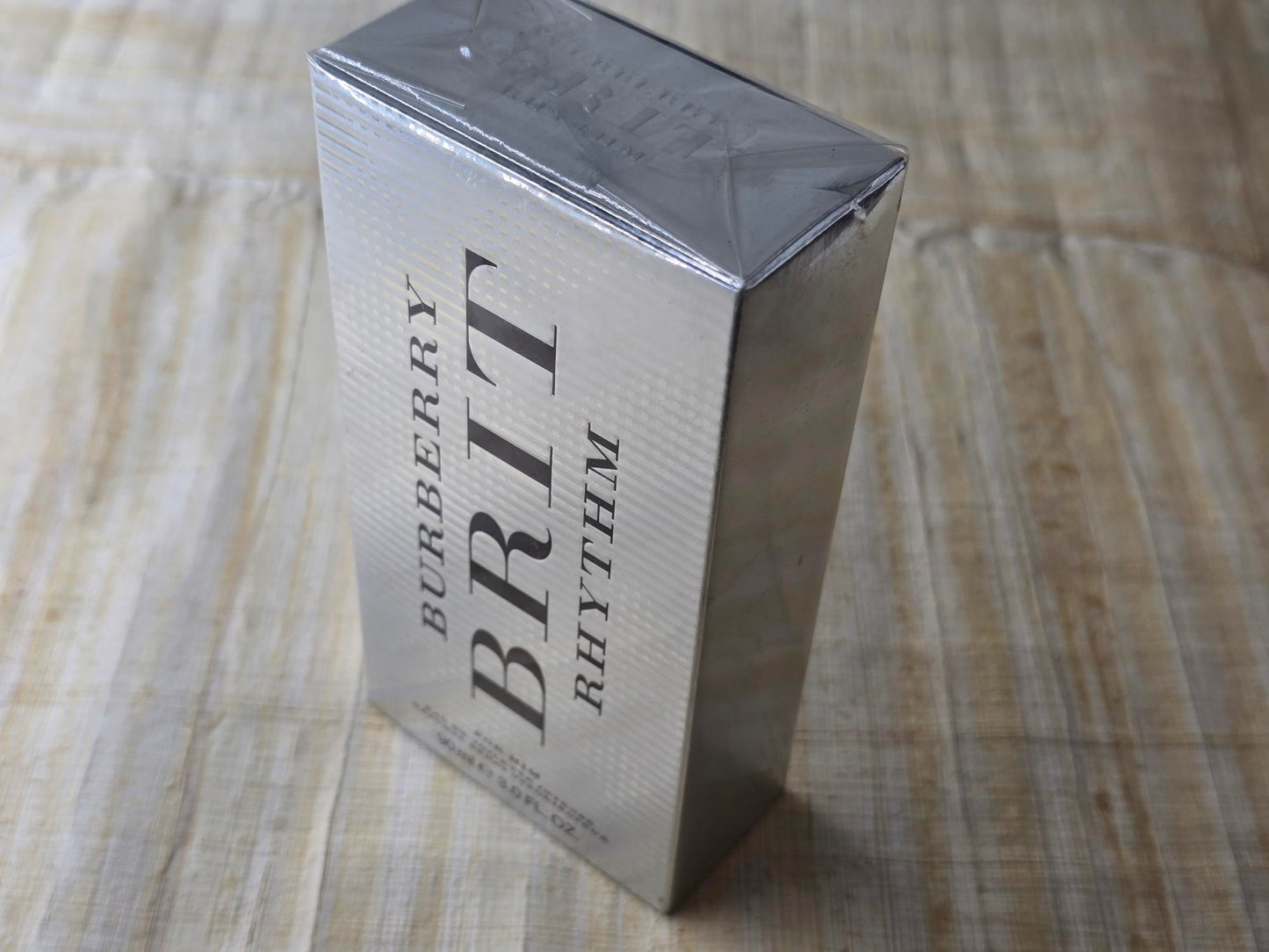 Brit Rhythm for Him Intense Burberry for men EDT Spray 90 ml 3 oz, Vintage, Rare, Sealed