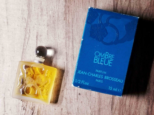 Ombre Bleue by Jean Charles Brosseau Parfum Splash 15 ml, Vintage, Rare