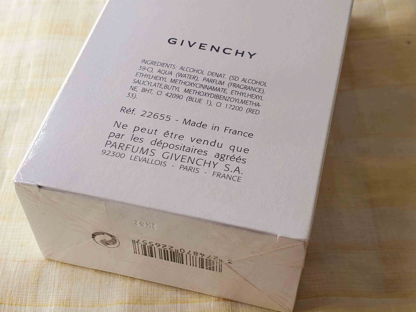 Pi Fraiche Givenchy for men EDT Spray 100 ml 3.4 oz Or 50 ml 1.7 oz, Vintage