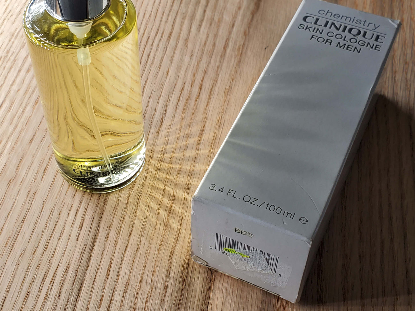 Chemistry by Clinique Skin Cologne for Men EDT Spray 100 ml 3.4 oz OR 50 ml 1.7 oz, Vintage, Rare