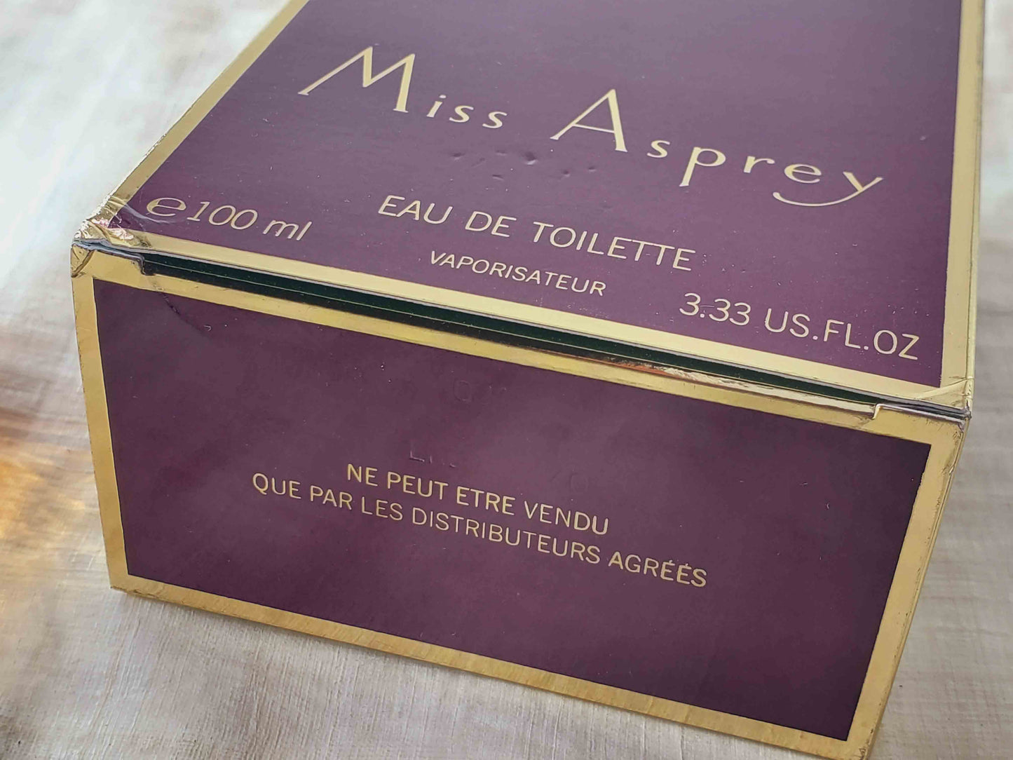 Miss Asprey for women EDT Spray 100 ml 3.4 oz, Vintage, Rare, Same photos