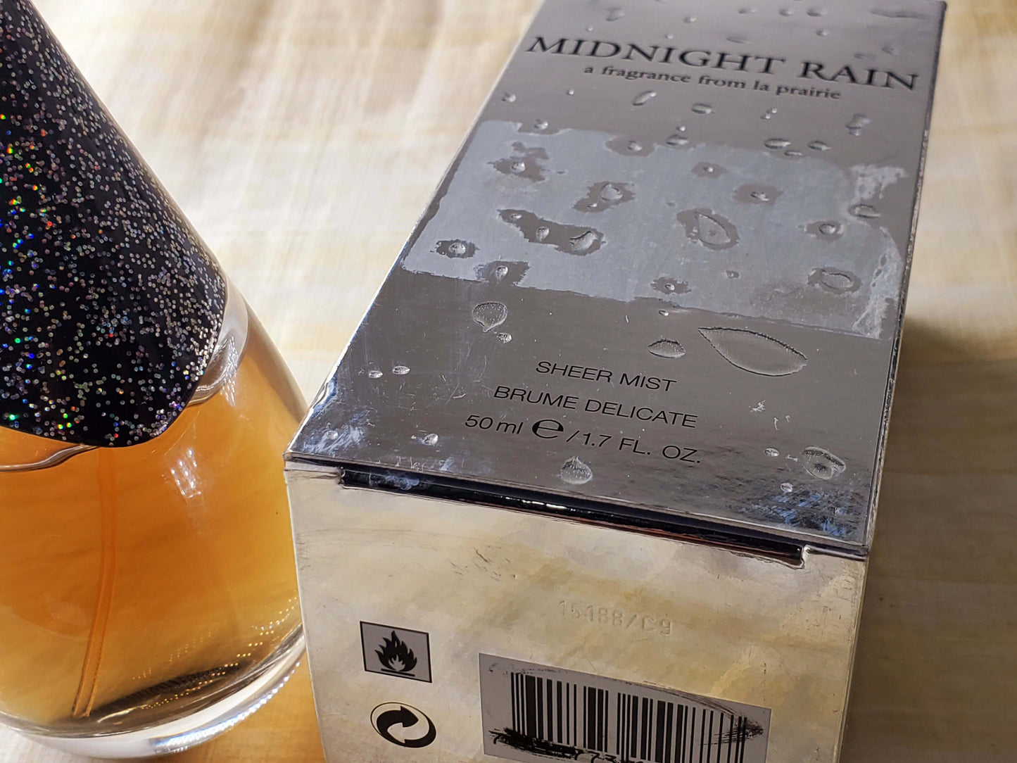 Midnight Rain Sheer Mist La Prairie for women EDP Spray 50 ml 1.7 oz, Vintage, Rare
