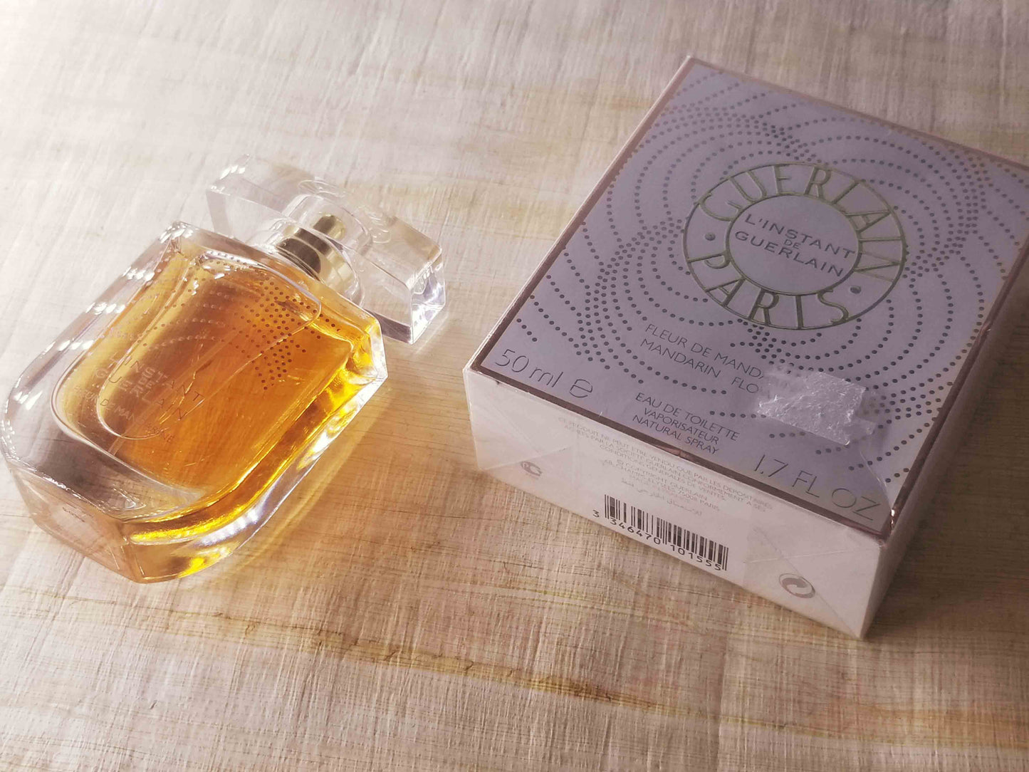 L'Instant de Guerlain Fleur de Mandarine for women EDT Spray 50 ml 1.7 oz, vintage, rare