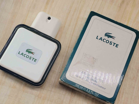 Lacoste Fragrances for men EDT Spray 100 ml 3.4 oz, Rare, Vintage