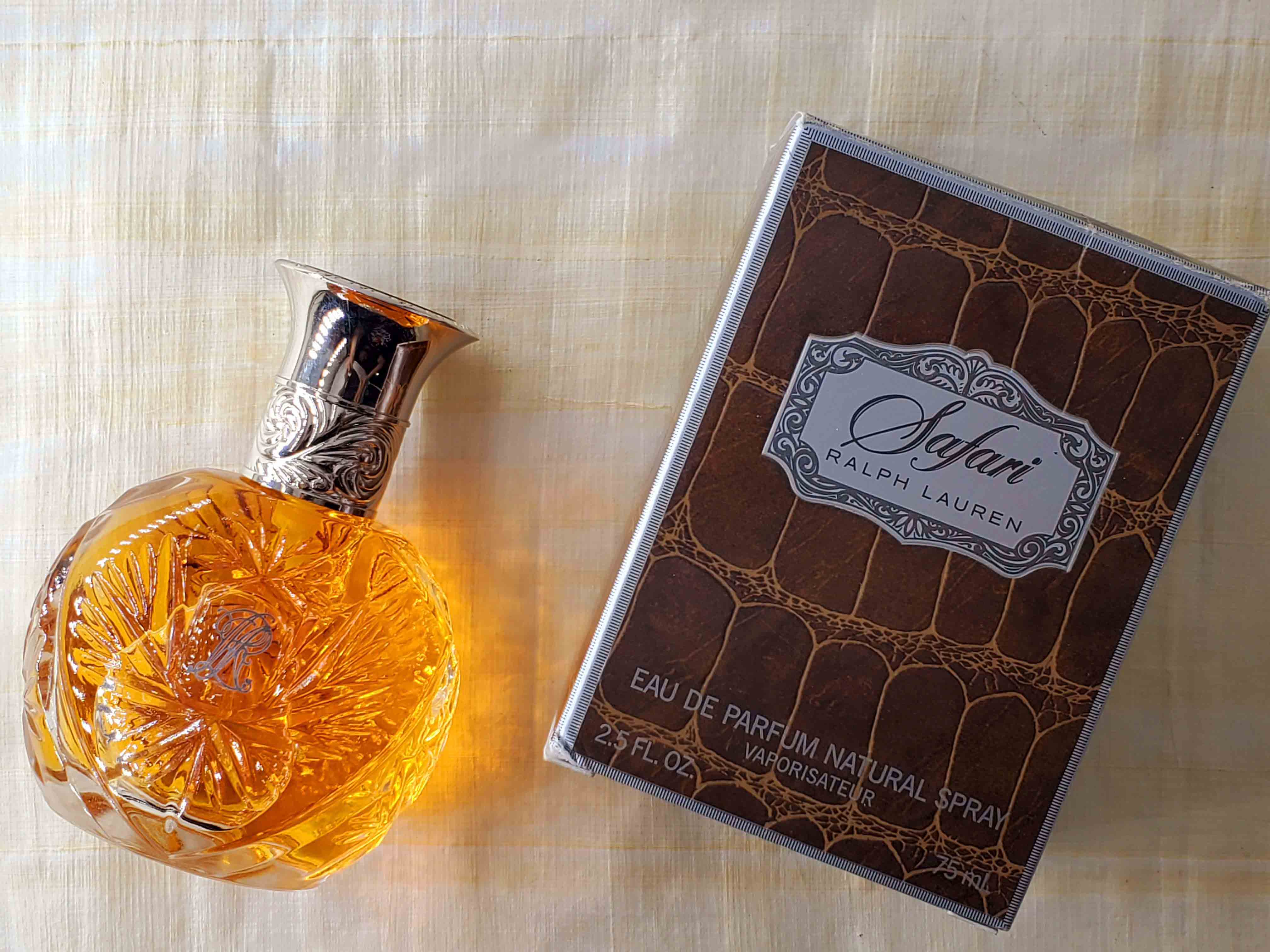 Vintage 2024 Ralph Lauren SAFARI Women's Perfume Spray 2.5 oz 75 ml EDP