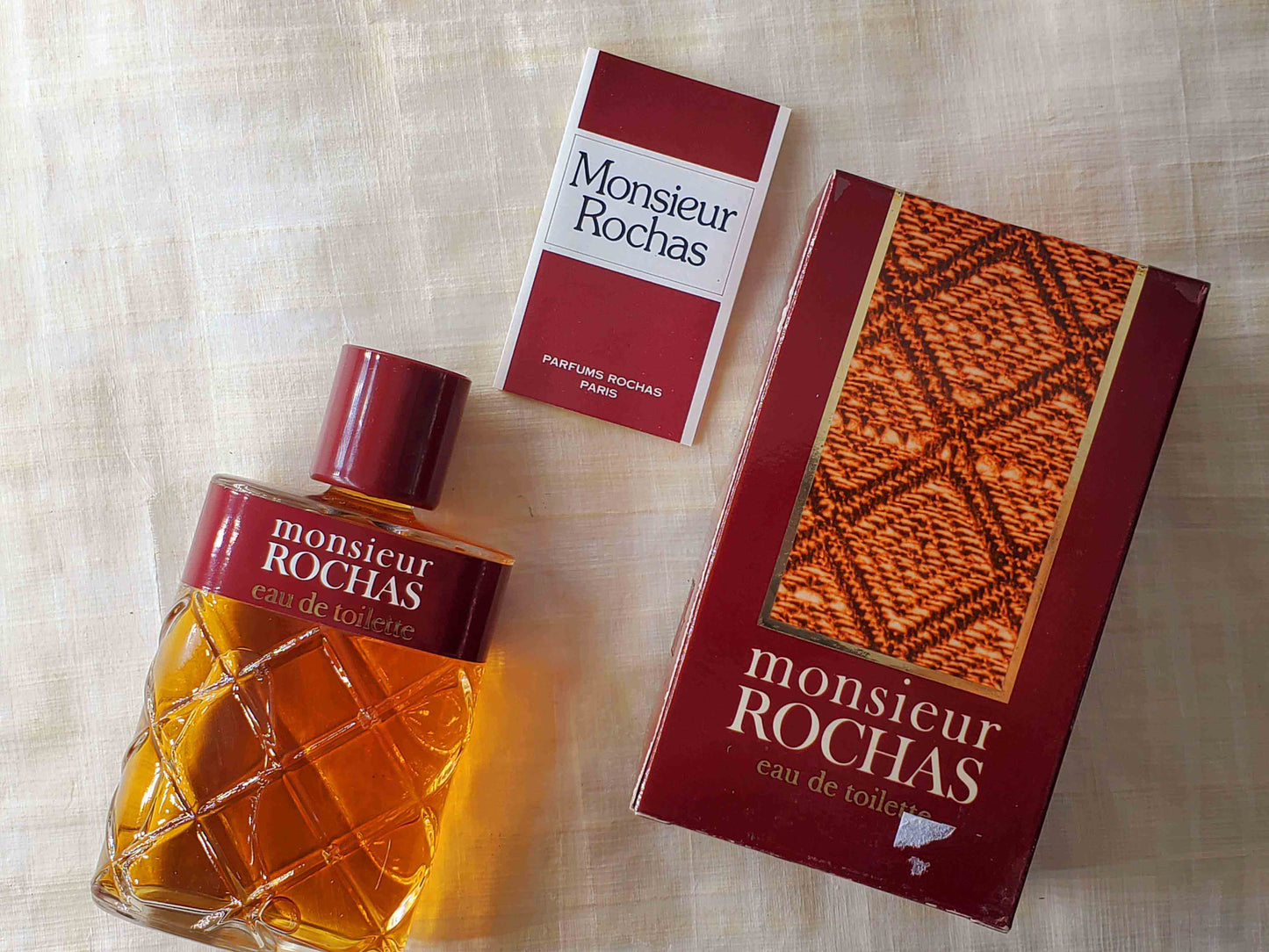 Monsieur Rochas for men EDT Splash 115 ml 3.9 oz, Vintage, Rare