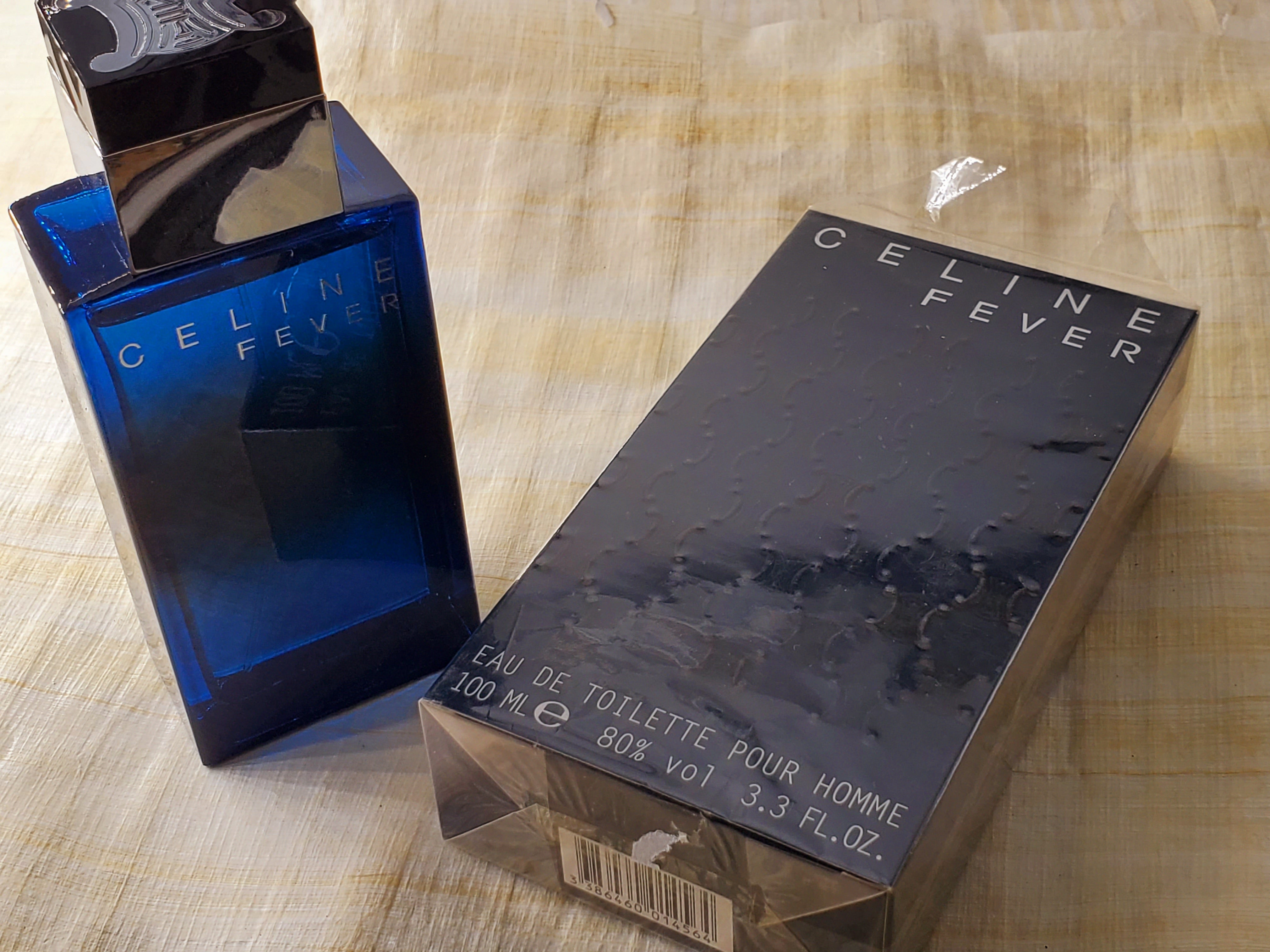 Fever pour Homme Celine for men EDT Spray 100 ml 3.4 oz Vintage