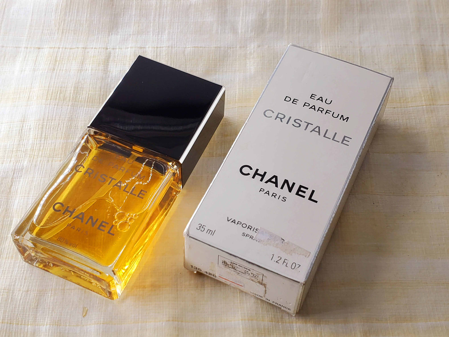 Vintage Chanel Cristalle Eau De Parfum 1.7 FL OZ Women's Rare