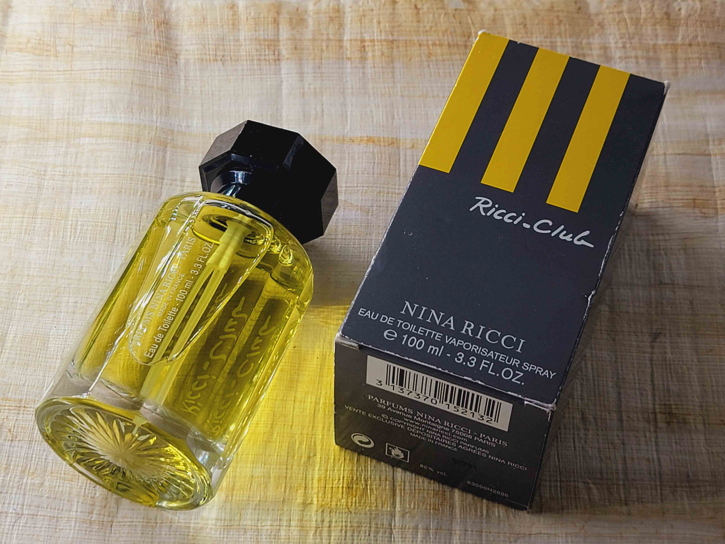 Ricci Club Nina Ricci for men EDT Spray 100 ml 3.4 oz, Vintage, Rare