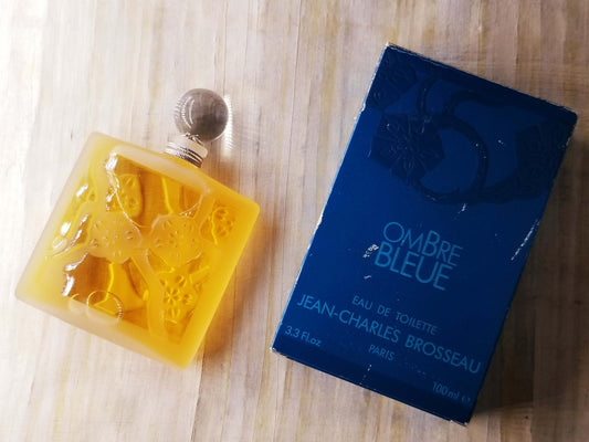 Ombre Bleue Jean Charles EDT Splash 100 ml 3.4 oz OR 50 ml 1.7 oz, Vintage, Rare