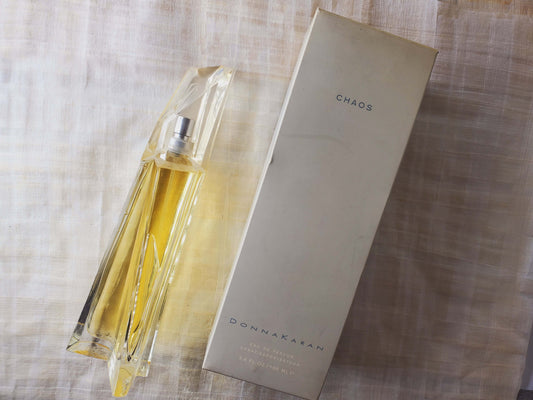 Donna Karan Chaos 1996 for women EDP Spray 100 ml 3.4 oz, Vintage, Rare