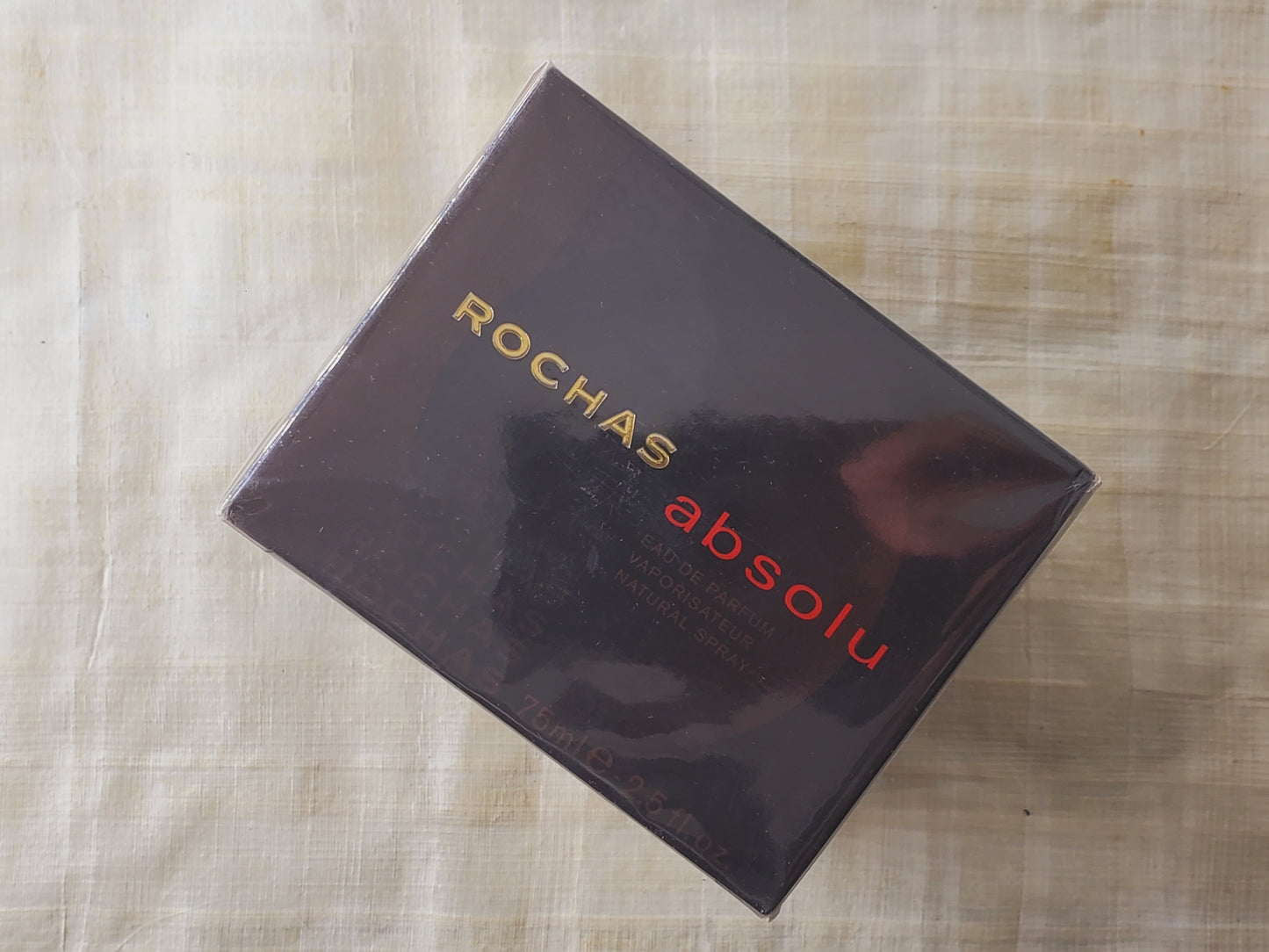 Absolu Rochas for women EDP Spray 75 ml 2.5 oz, Vintage, Rare, Sealed