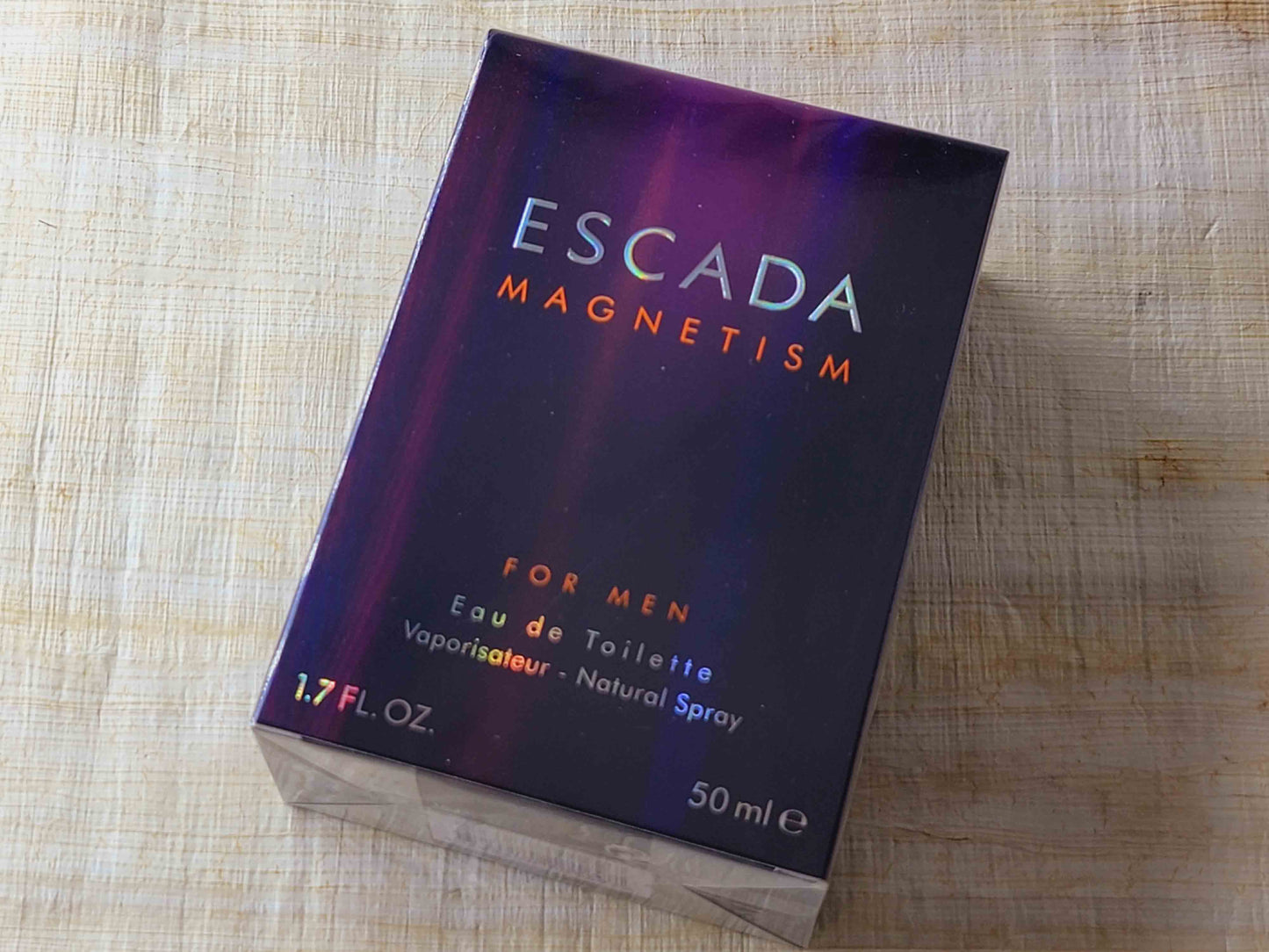 Escada Magnetism for Men EDT Spray 100 ml 3.4 oz Or 50 ml 1.7 oz, Vintage