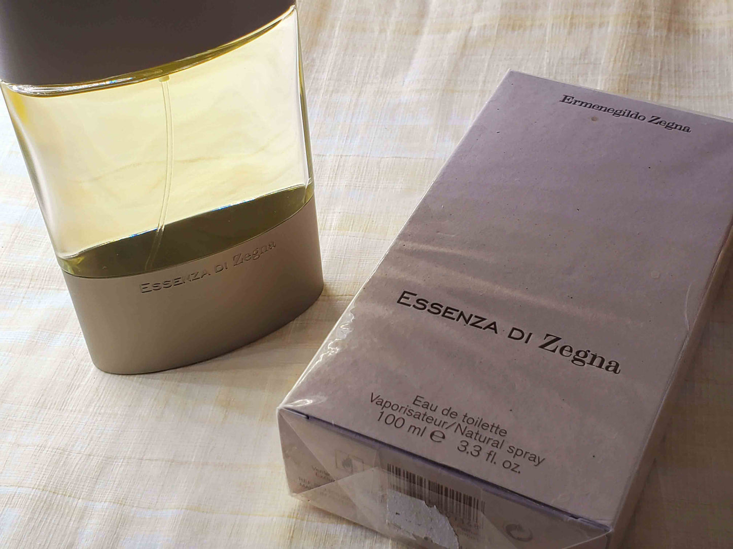 Essenza di Zegna Ermenegildo Zegna for men EDT Spray 100 ml 3.4 0z OR 50 ml 1.7 oz, Vintage, Rare