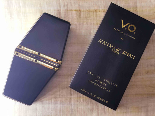 V.O. Version Originale By Jean - Marc Sinan EDT Spray (100 ml 3.4 oz Special Edition) OR 50 ml 1.7 oz, Rare, Vintage