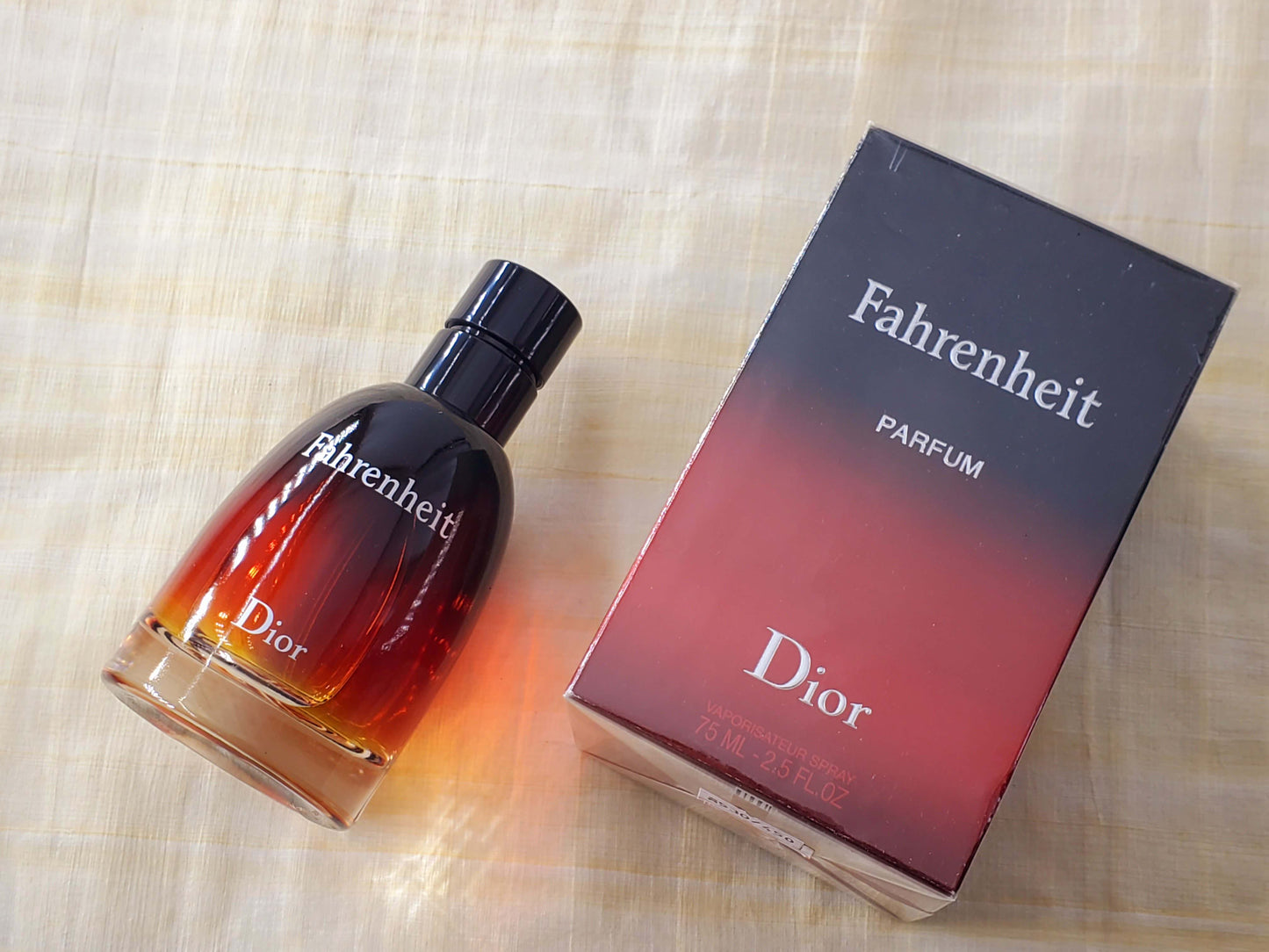 Fahrenheit Le Parfum (FIRST EDITION) Christian Dior for men EDT Spray 75 ml 2.5 oz, Rare, Vintage