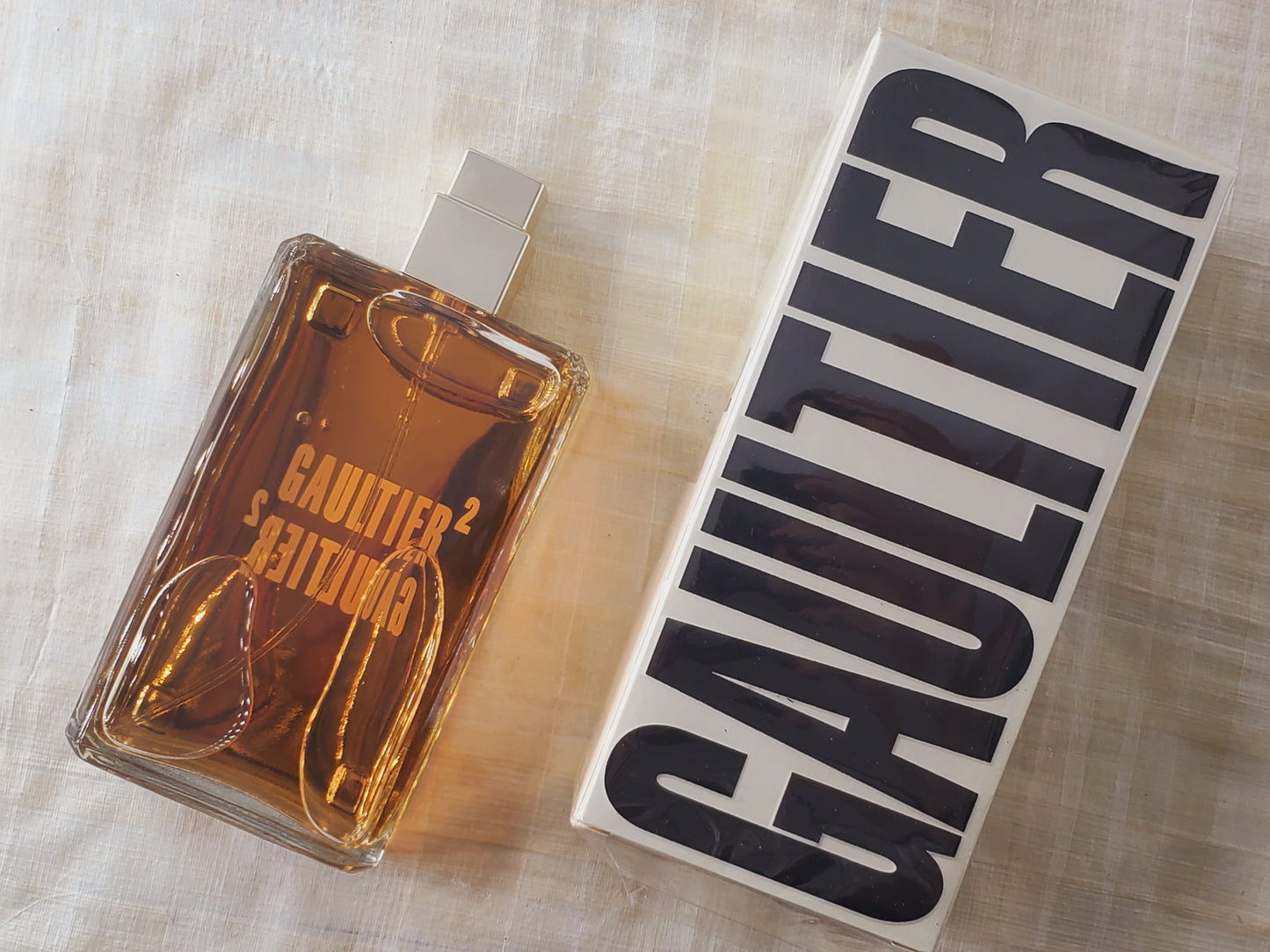 Gaultier 2 Jean Paul Gaultier for women and men EDP Spray 120 ml 4 oz, Vintage, Very Rare, Hard to find
