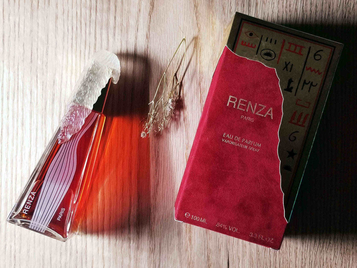 Renza Paris EDP Spray 100 ml 3.4 oz, Vintage, Rare