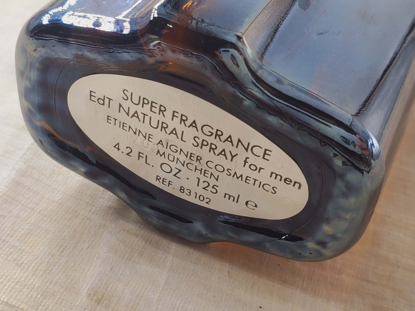 Super Fragrance for Men Etienne Aigner EDT Spray 125 ml 4.2 oz, Vintage, Rare, No Box, As Pic