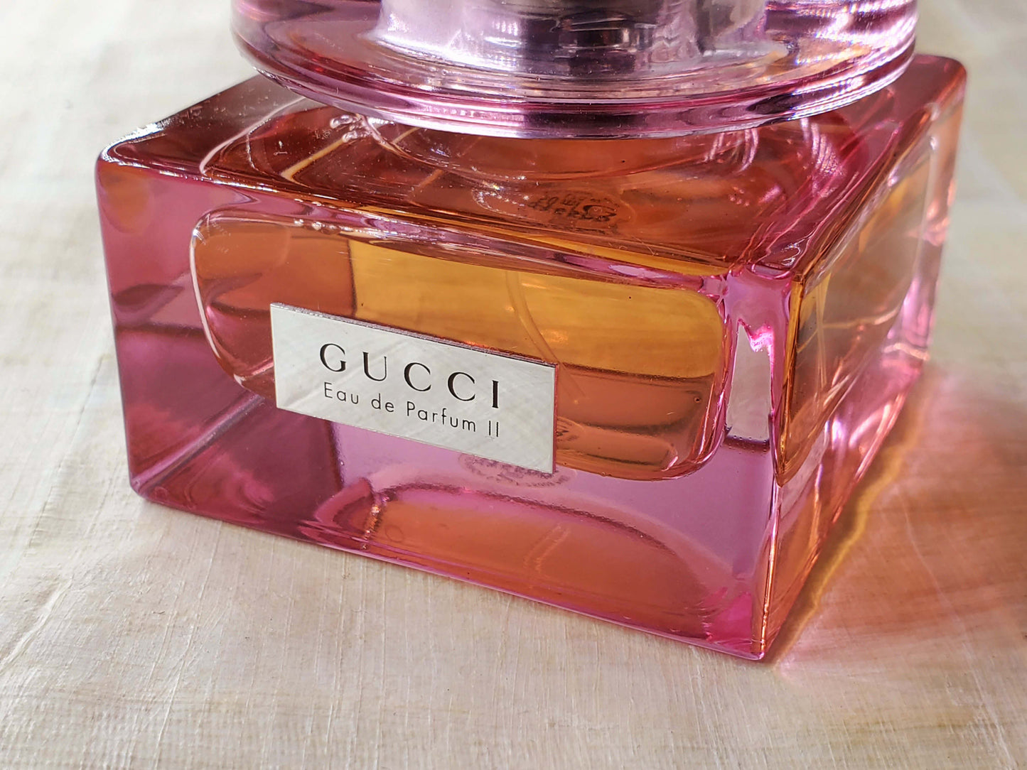 Gucci II Limited Edition for women EDP Spray 50 ml 1.7 oz, Vintage