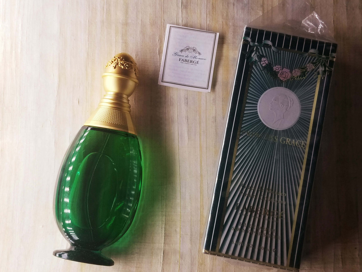 Faberge Princess Grace de Monaco Brut Parfums Prestige for women EDP Spray 100 ml 3.4 oz Or 50 ml 1.7 oz, Vintage, Rare, Sealed