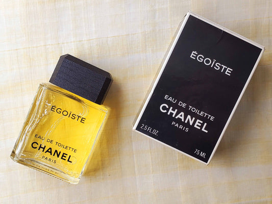 Egoiste Chanel for Men EDT Spray 75 ml 2.5 oz OR 50 ml 1.7 oz, Vintage 1995, Rare, Same Pics