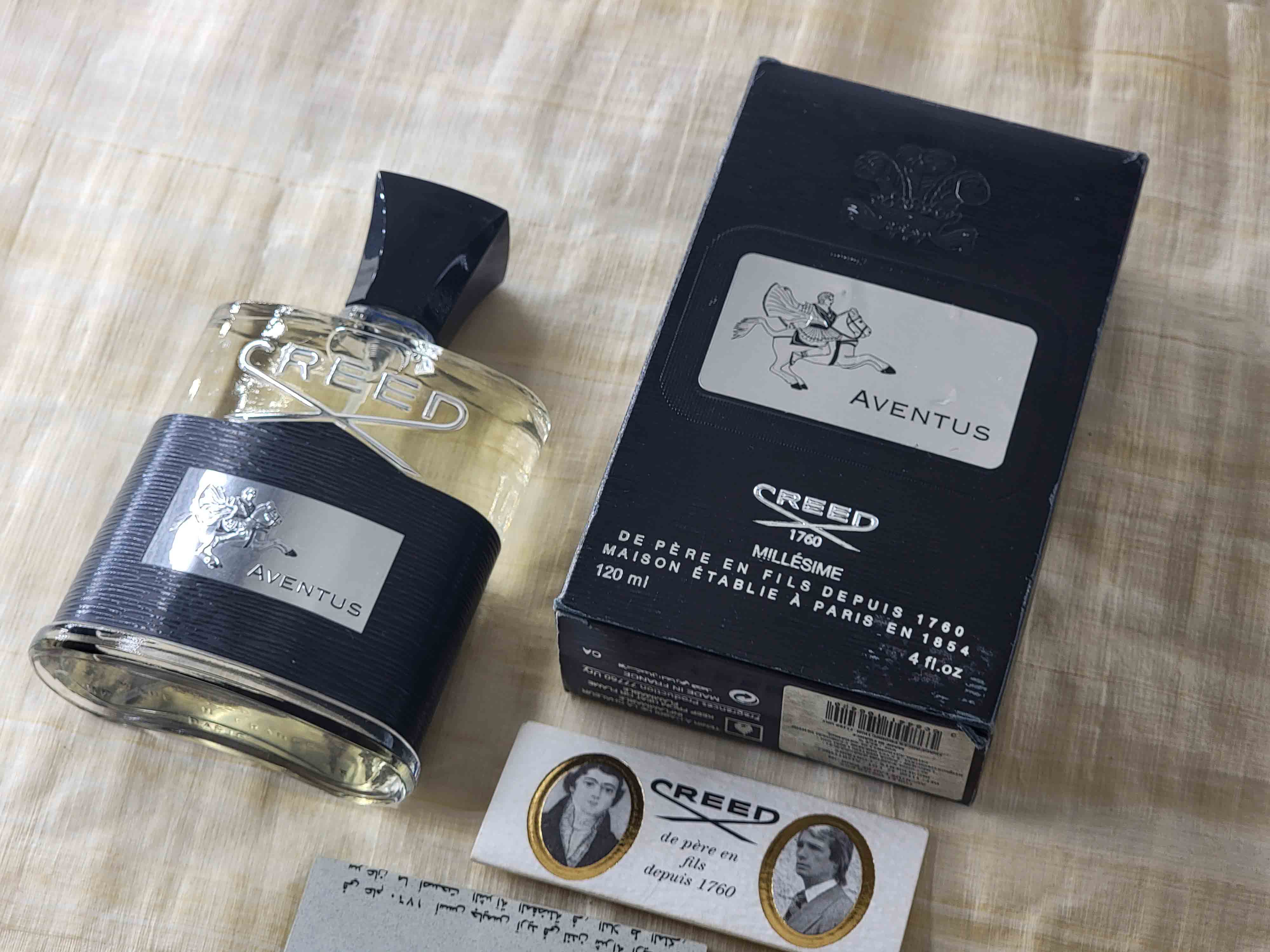 Creed Notes Aventus by Creed EDP Spray (2011) Batch 11Y02 120 ml 4 oz, Rare, Vinta ...