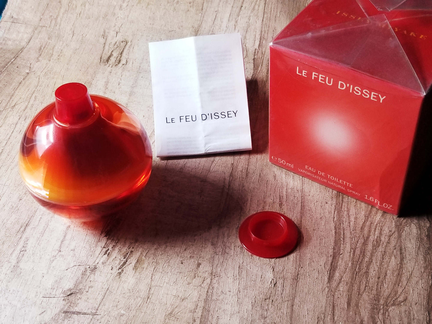 Le Feu d'Issey By Issey Miyake For Women EDT Spray 75 ml 2.5 oz Or 50 ml 1.7 oz, Vintage