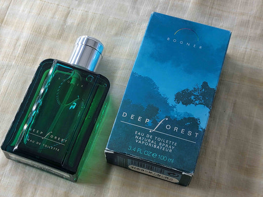 Deep Forest Bogner for men EDT Spray 100 ml 3.4 oz, Vintage, Rare