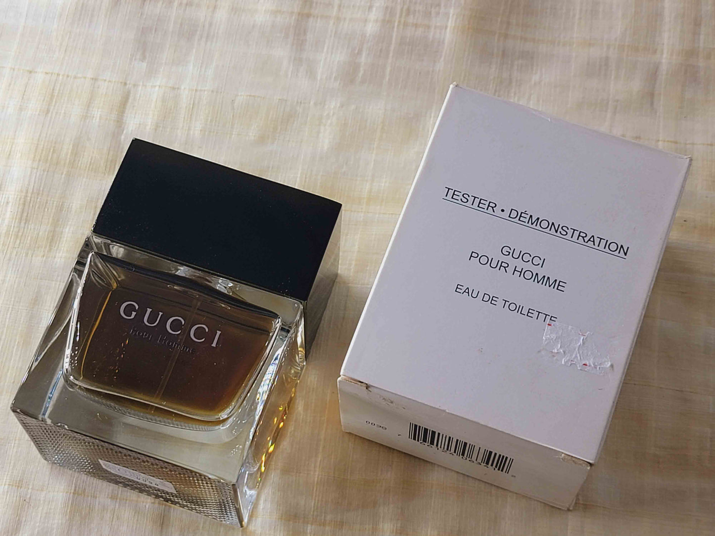 Gucci pour Homme for Men EDT Spray 100 ml 3.4 oz, Vintage, Rare, TESTER