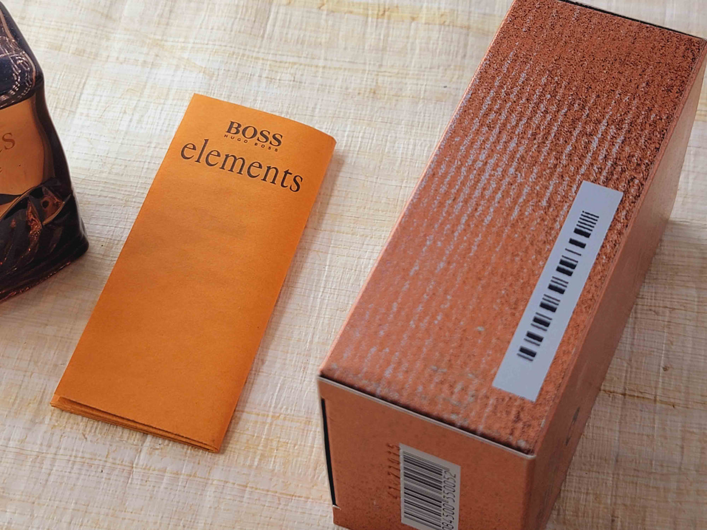 Boss Elements Hugo Boss for men EDT Spray 50 ml 1.7 oz, Vintage, Rare