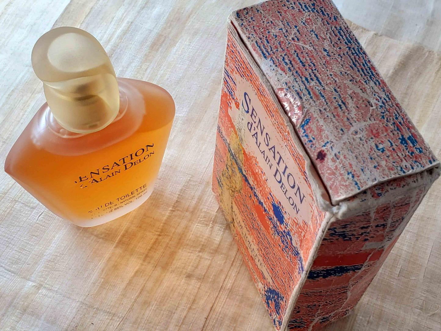 Sensation d´Alain Delon Alain Delon for women EDT Spray 100 ml 3.4 oz, Vintage, Rare