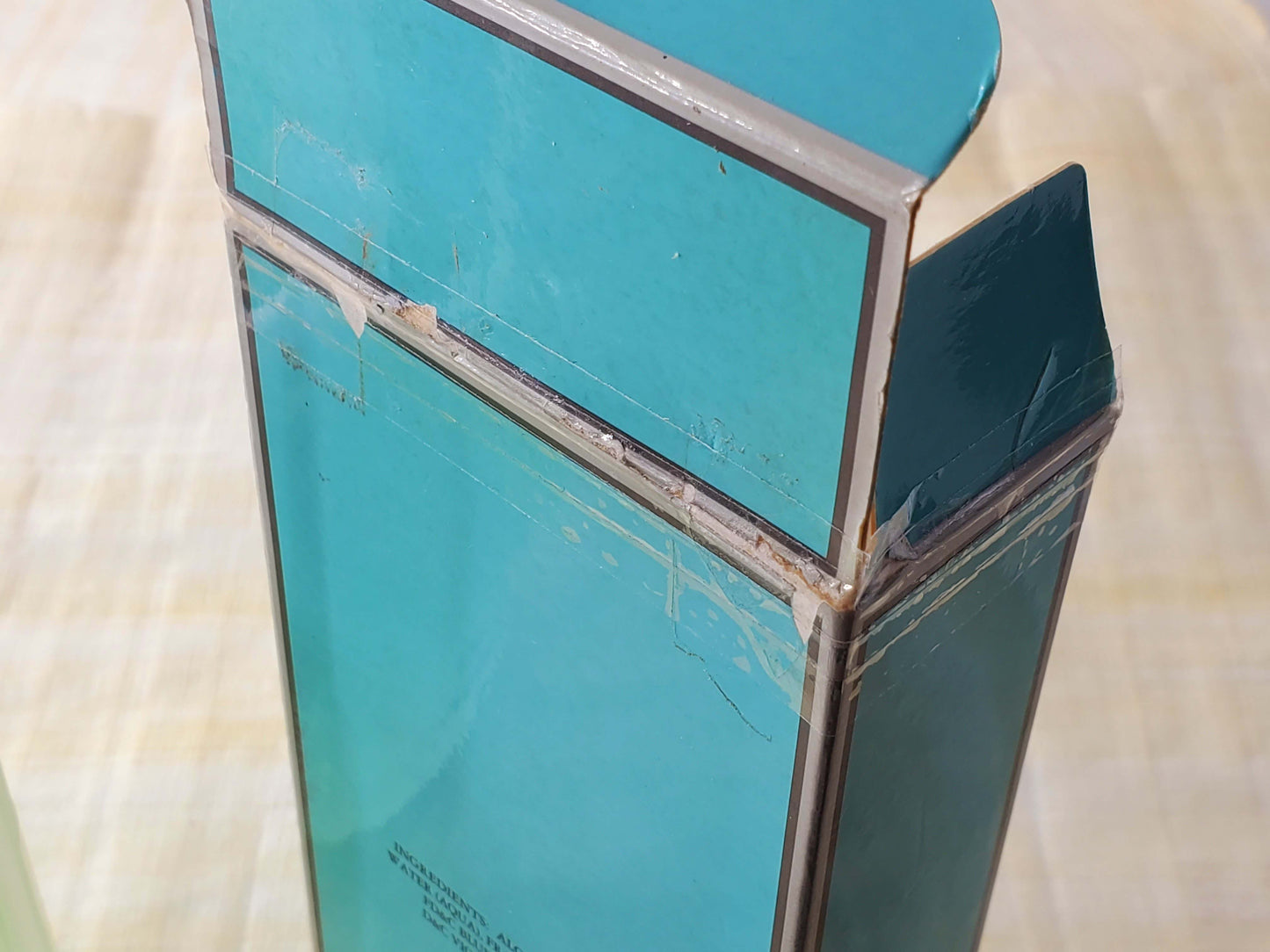 Tiffany for Men Sport EDT Spray 100 ml 3.4 oz, Vintage, Slightly damaged box