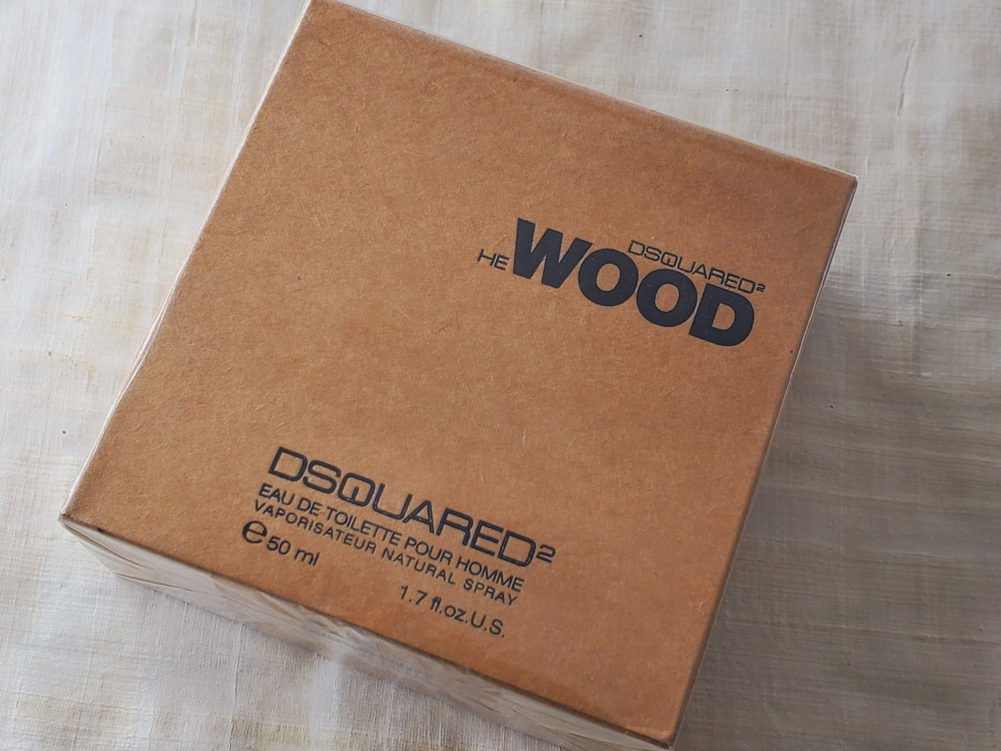 He Wood DSQUARED2 for men EDT Spray 100 ml 3.4 oz OR 50 ml 1.7 oz, Vintage, Rare, Sealed