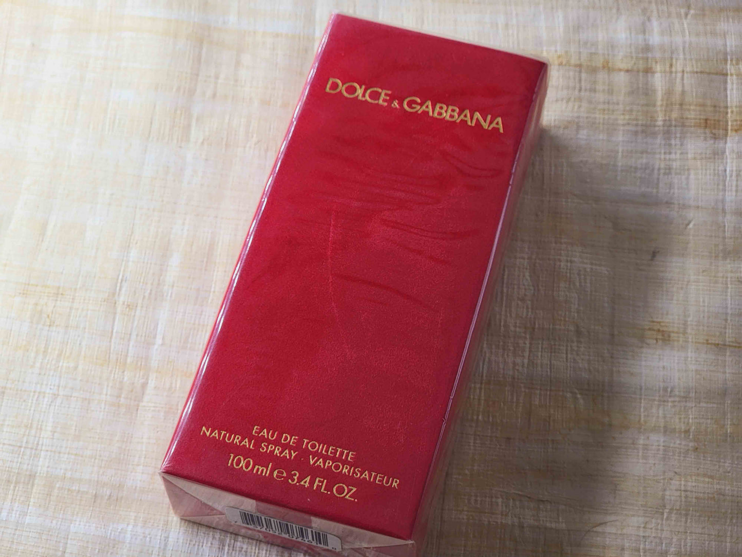 Dolce & Gabbana Made in Italy for women EDP Spray 100 ml 3.4 oz Or 50 ml 1.7 oz, Vintage, Rare, Sealed