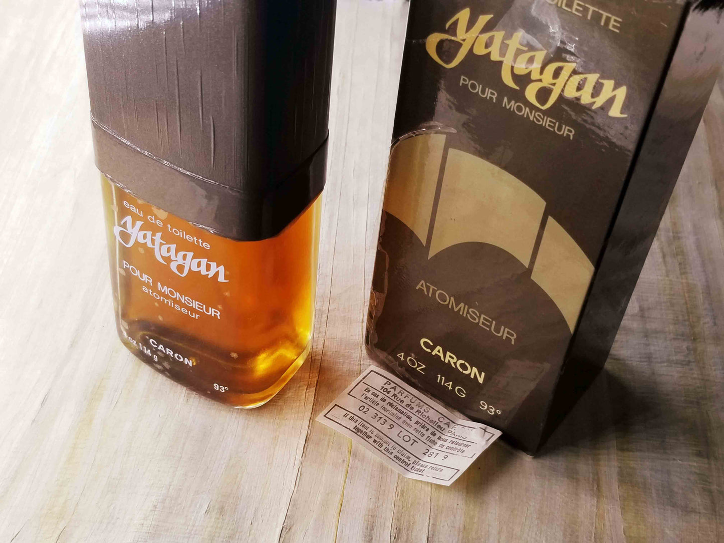 Yatagan Caron for men EDT Spray 120 ml 4 oz, Vintage, Rare