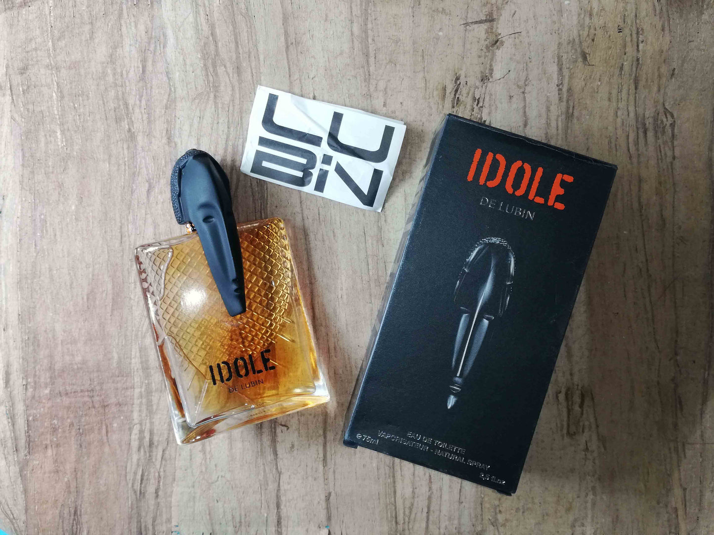 Idole de Lubin for Men EDT Spray 75 ml 2.5 oz, Rare, Vintage, Sealed