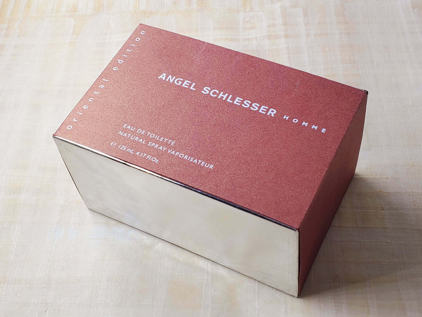 Angel Schlesser Homme Oriental Edition for men EDT Spray 125 ml 4.2 oz, Rare, Vintage