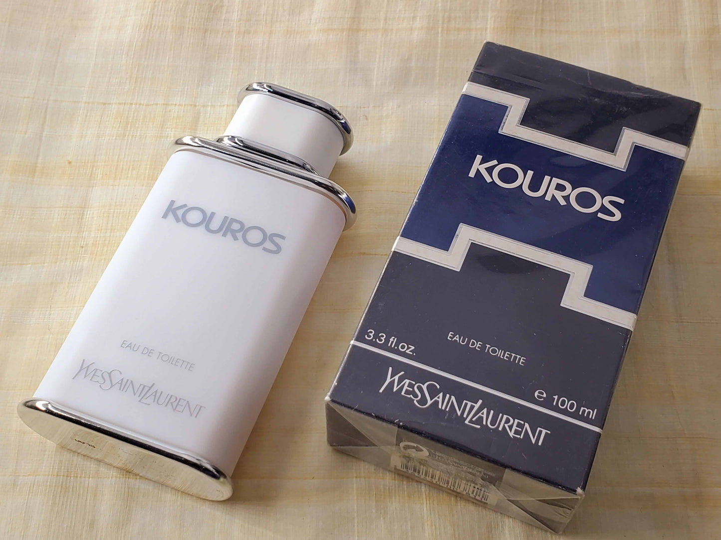 YSL Yves Saint Laurent Kouros (2005) for men EDT Splash 100 ml 3.4 oz, Rare, Vintage