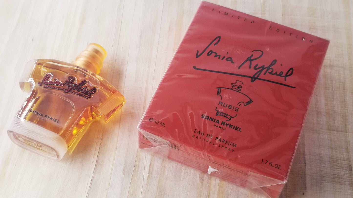 Sonia Rykiel (Rubis) Limited Edition for women EDP Spray 50 ml 1.7 oz, Rare, Vintage