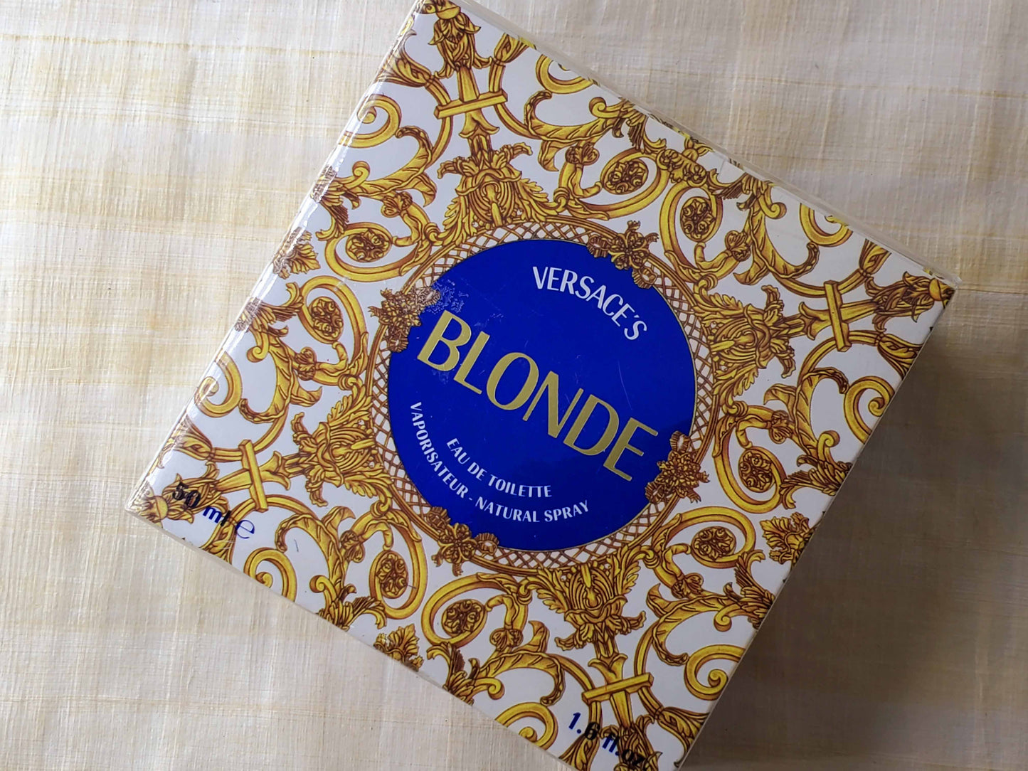 Blonde Versace for women EDT Spray 100 ml 3.4 oz OR 50 ml 1.7 oz OR 30 ml 1 oz, Rare, Vintage, Sealed