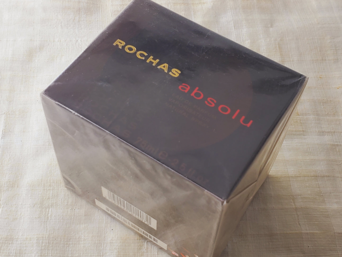 Absolu Rochas for women EDP Spray 75 ml 2.5 oz, Vintage, Rare, Sealed