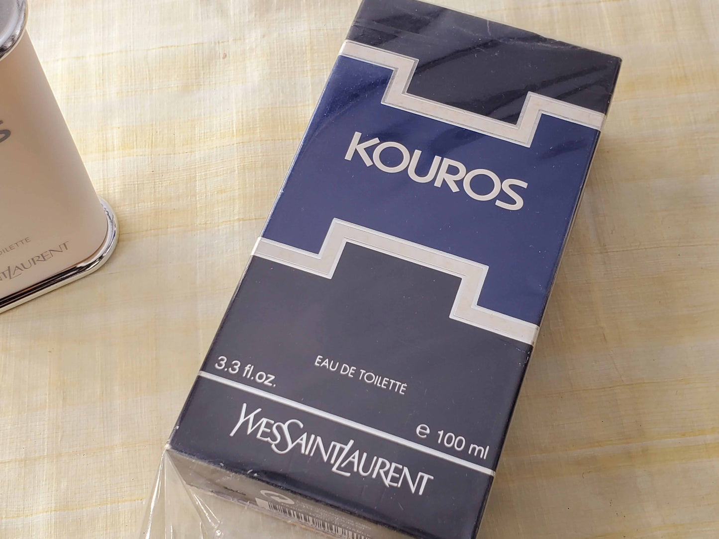 YSL Yves Saint Laurent Kouros (2005) for men EDT Splash 100 ml 3.4 oz, Rare, Vintage