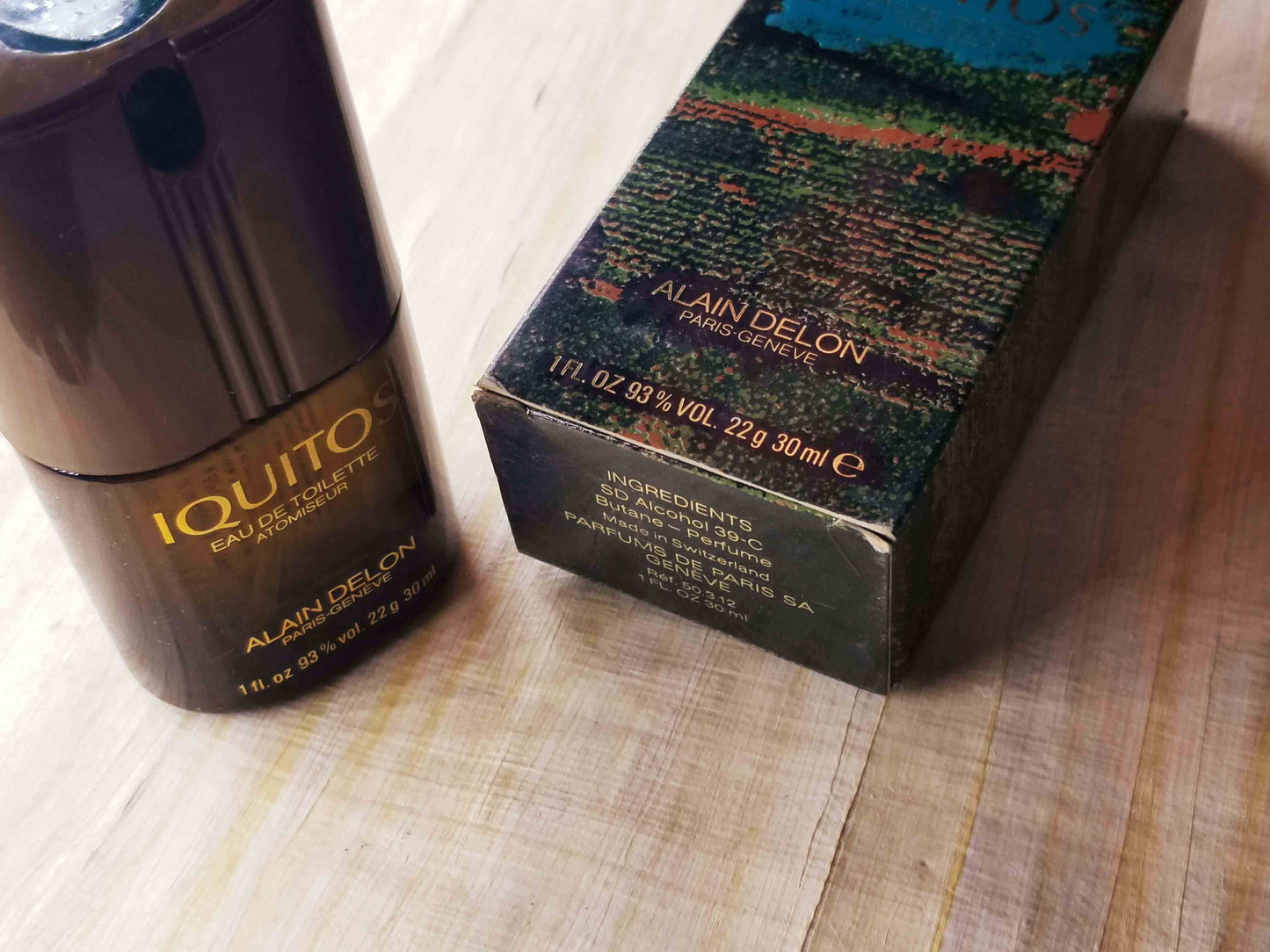Iquitos Alain Delon for men EDT Spray 30 ml 1 oz, Vintage, Rare