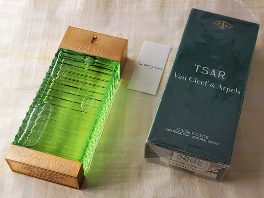 Tsar Van Cleef & Arpels for men EDT Spray 100 ml 3.4 oz OR 50 ml 1.7 oz, Vintage, Rare, Sealed