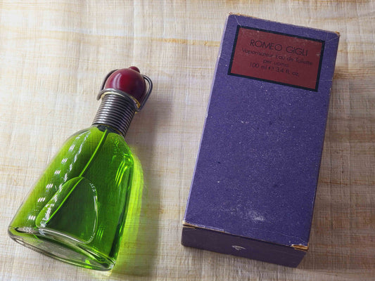 Romeo Gigli Per Uomo EDT Spray 100 ml 3.4 oz Or 50 ml 1.7 oz, Vintage, Rare