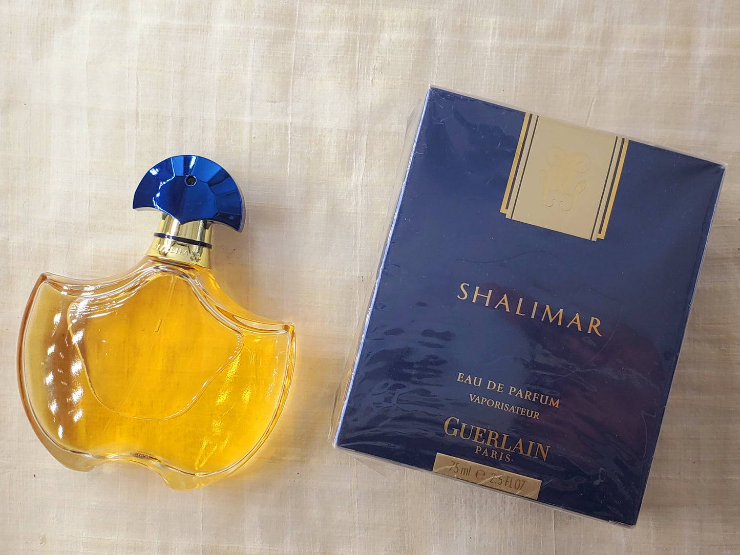 Shalimar Eau de Parfum Guerlain 2000 for women EDP Spray 75 ML 2.5 oz, Vintage, Rare, Sealed